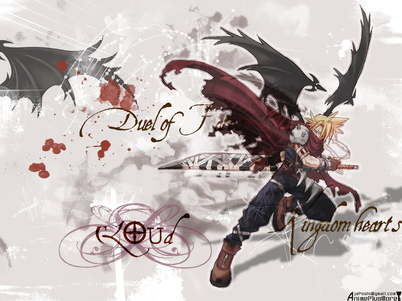 Cloud from Kingdom Hearts