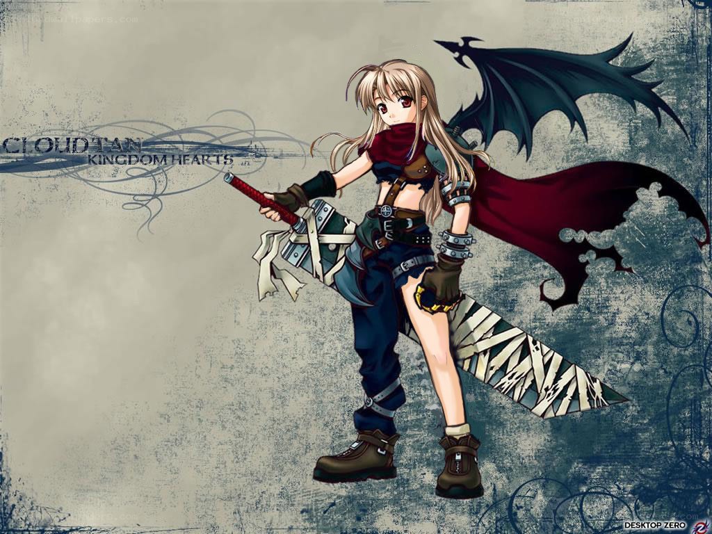 Cloud from Kingdom Hearts