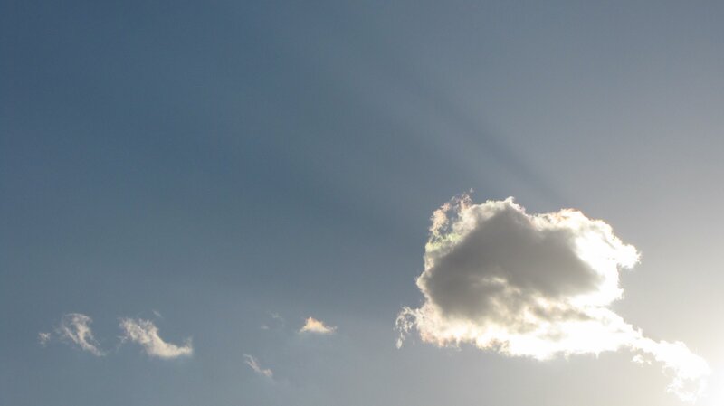Cloud in Blue Sky — Serene, Afternoon