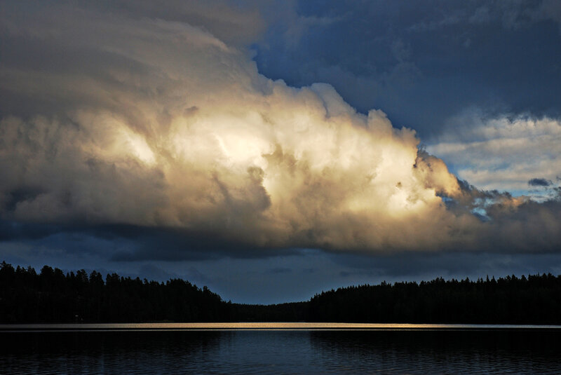 Cloud over Lake