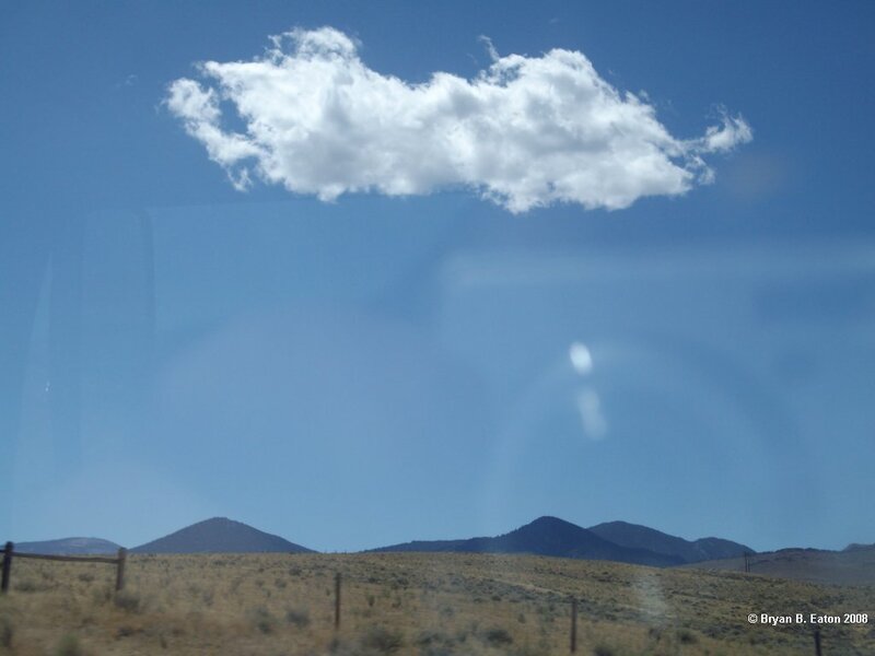 Cloud over Mountains