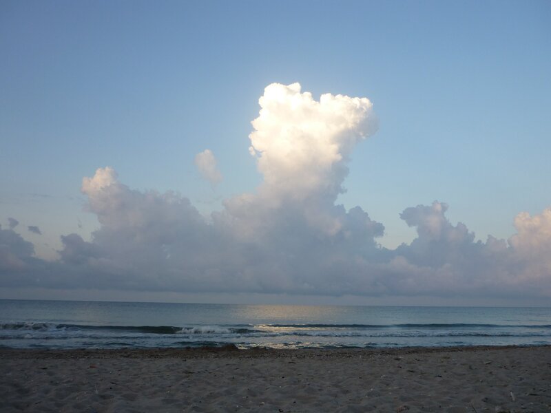 Cloud over Ocean Beach
