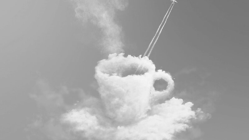 Cloud Shaped Like a Coffee Cup