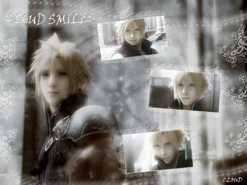 Cloud smiles collage