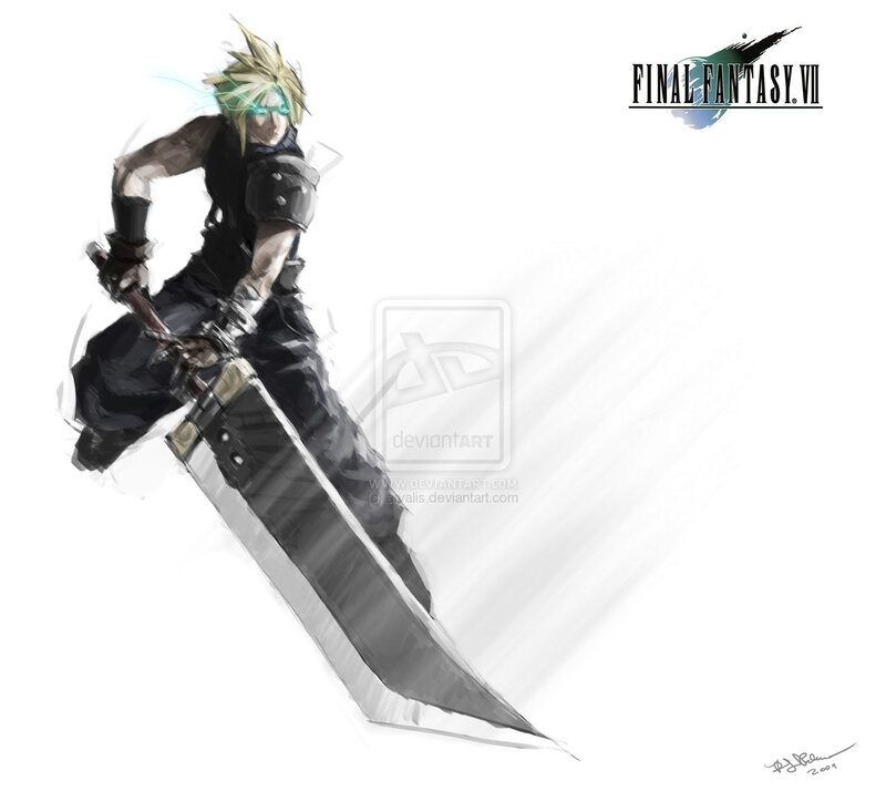 Cloud Strafing with Sword