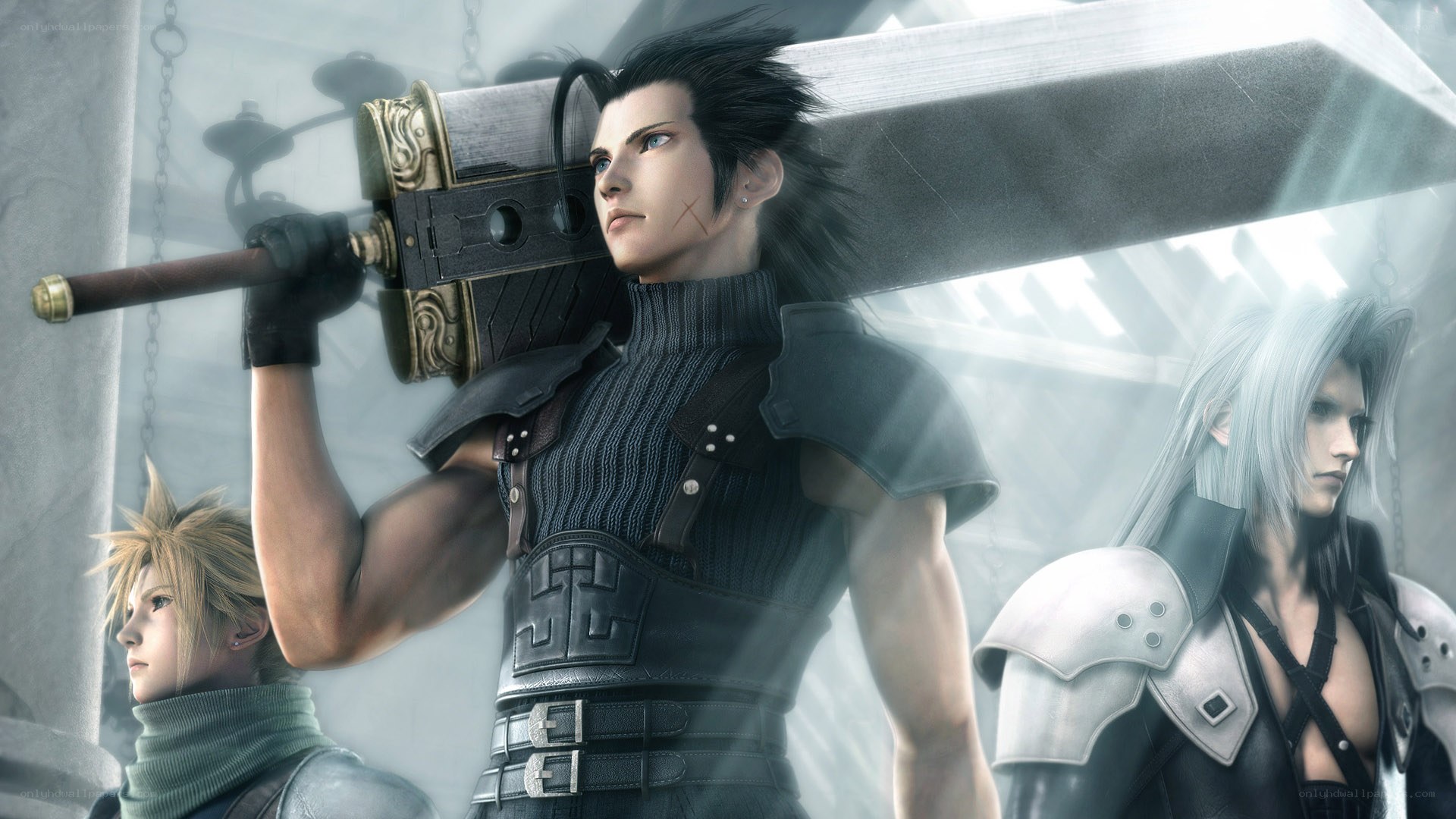 Cloud Strife and party members