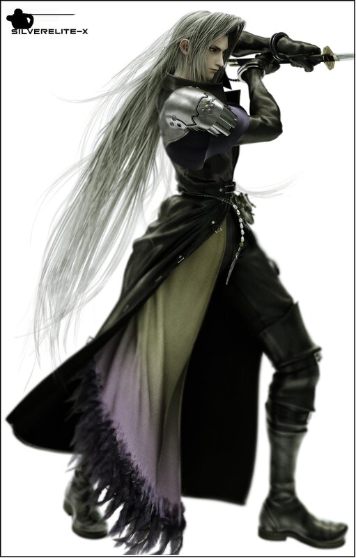 Cloud Strife character art
