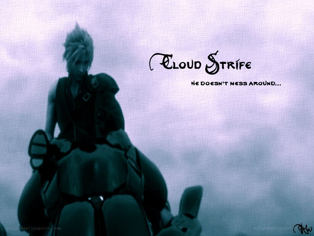 Cloud Strife character art
