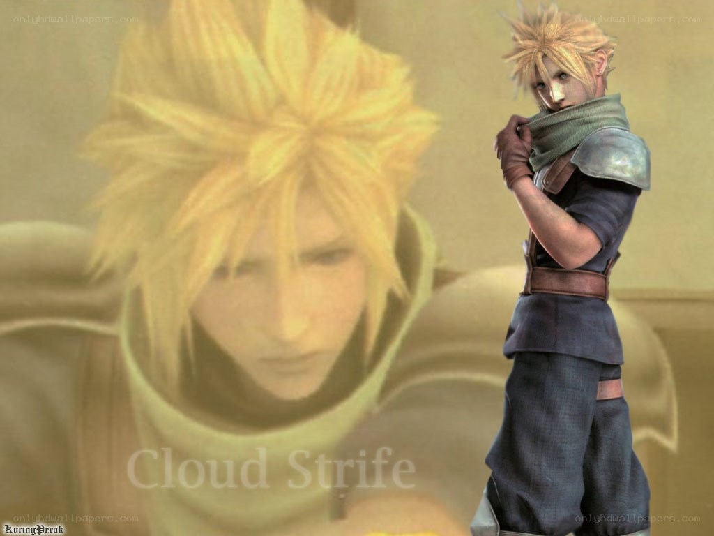Cloud Strife character art