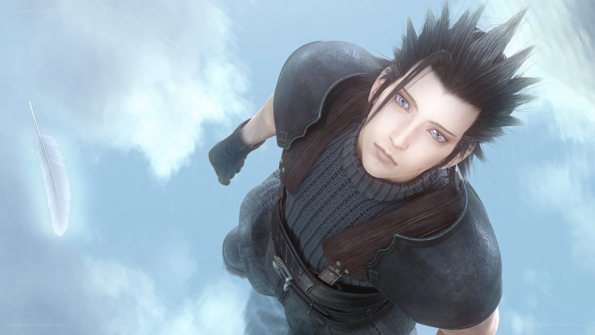 Cloud Strife in the sky