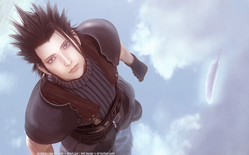 Cloud Strife in the sky