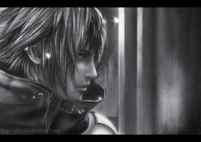 Cloud Strife portrait