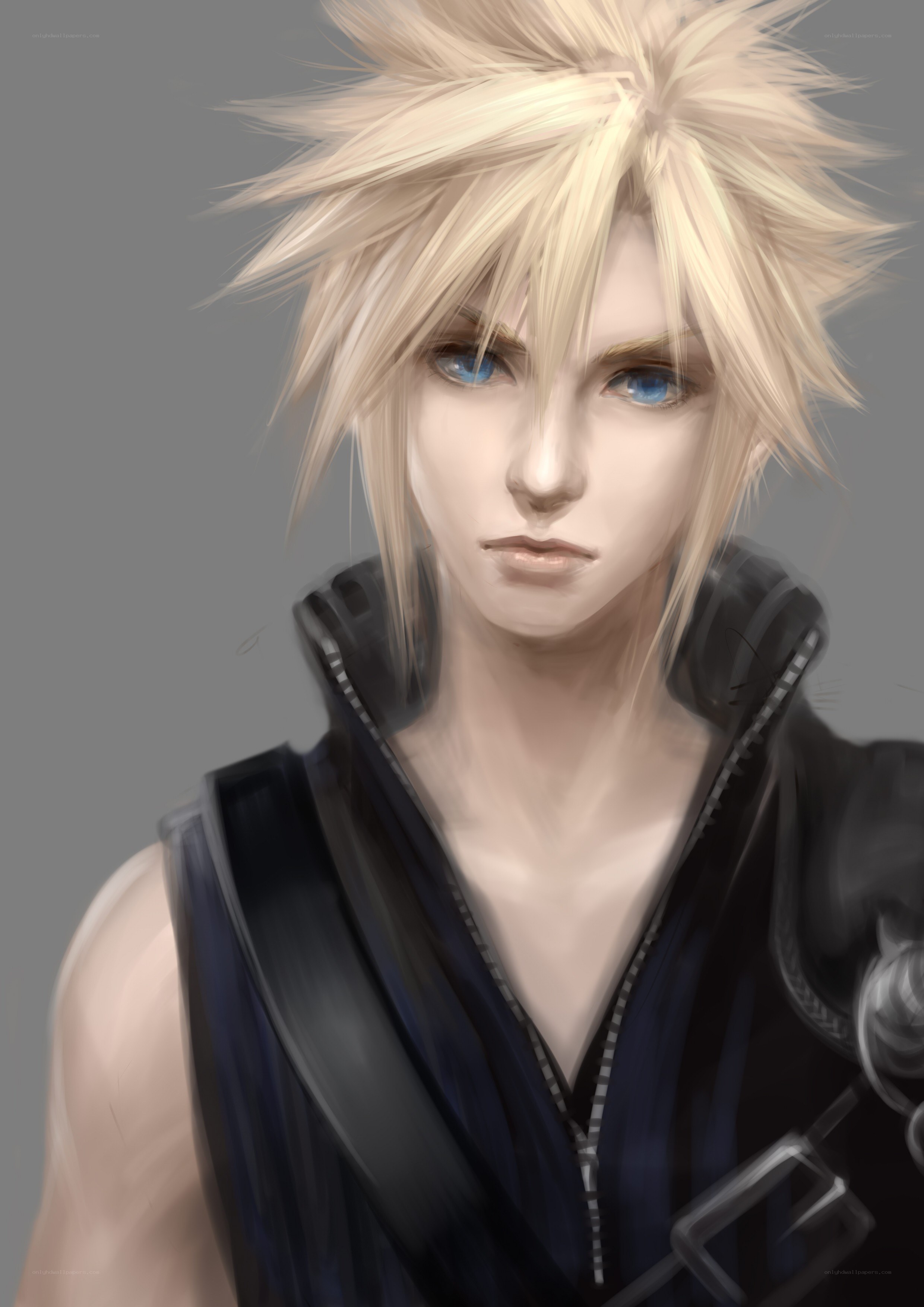 Cloud Strife portrait
