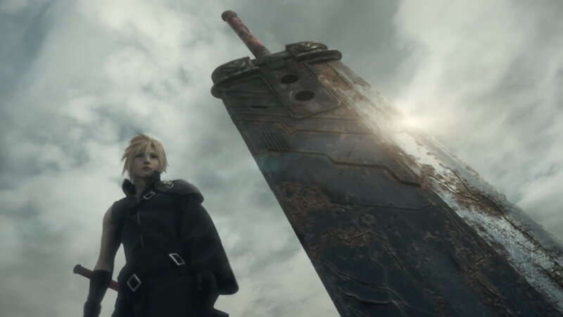 Cloud Strife with Buster Sword