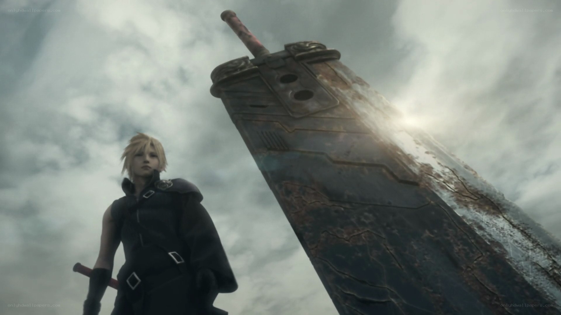 Cloud Strife with Buster Sword