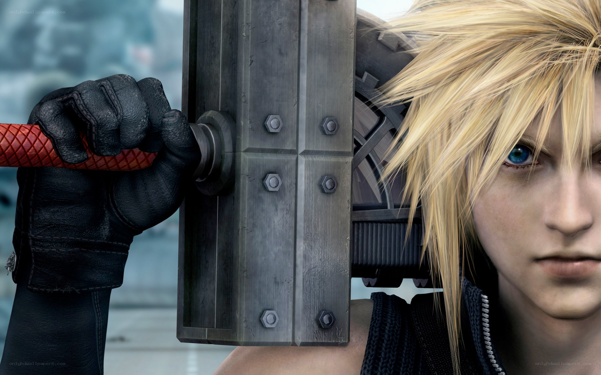 Cloud Strife with Buster Sword