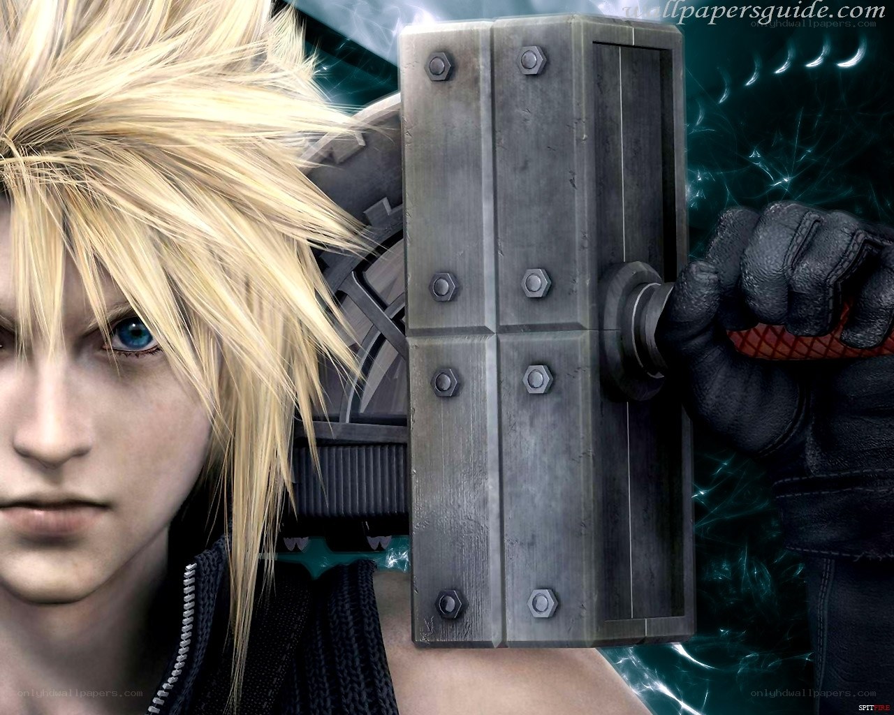 Cloud Strife with Buster Sword