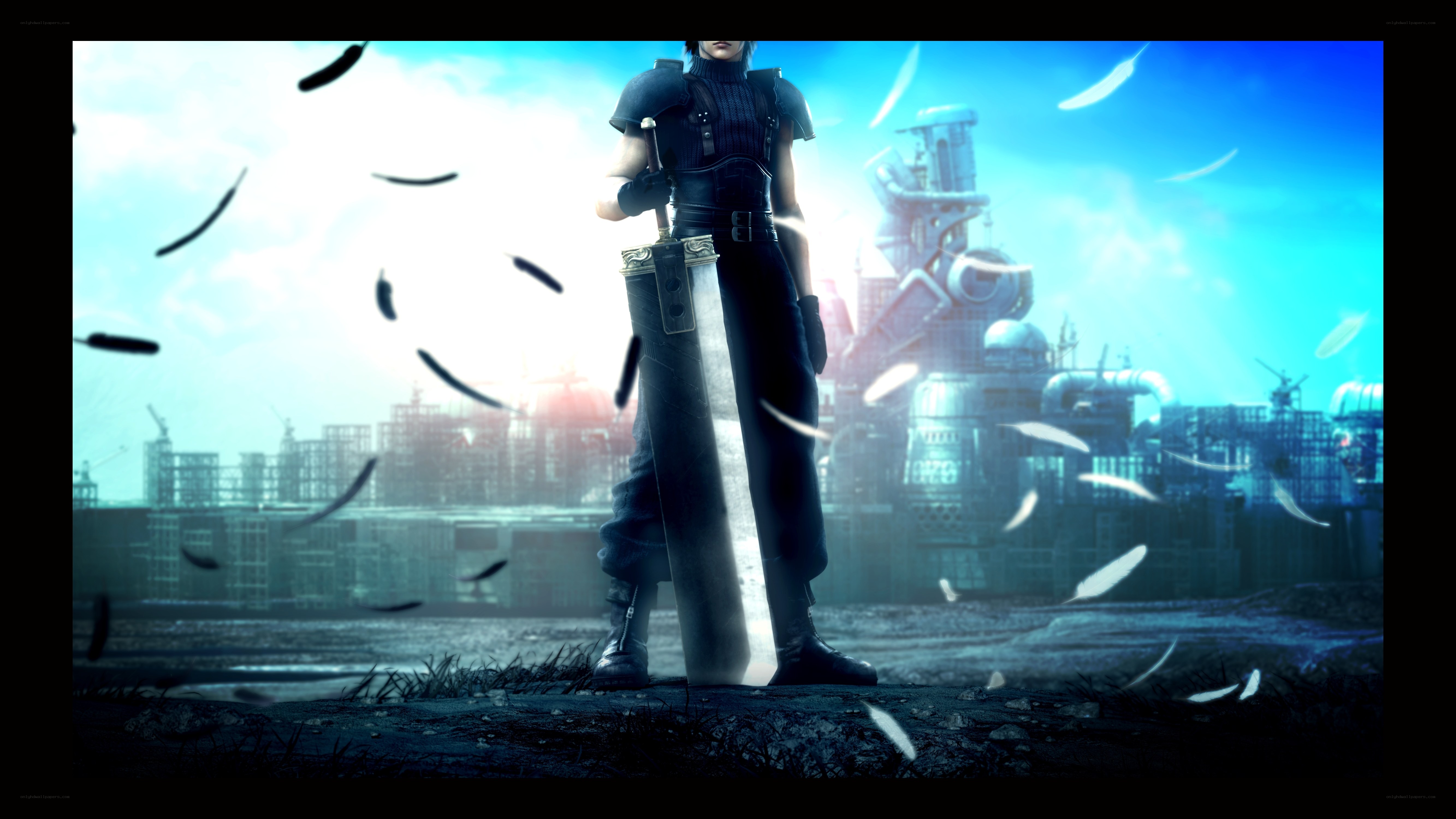 Cloud Strife with Buster Sword