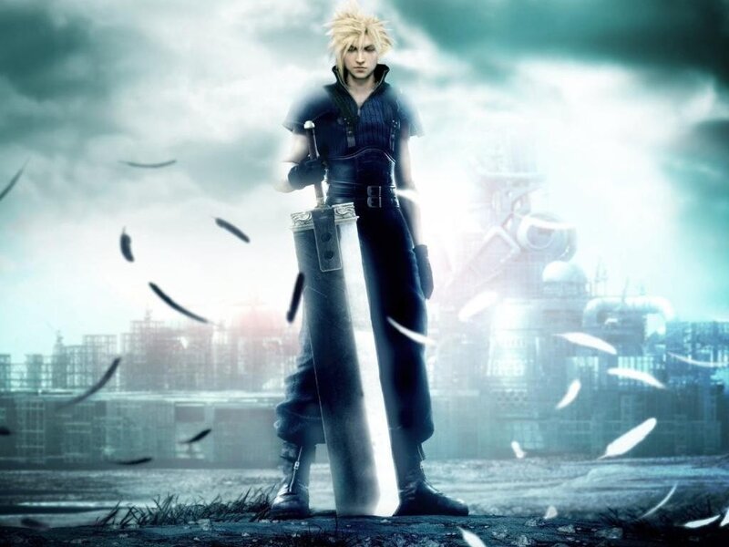 Cloud Strife with Buster Sword