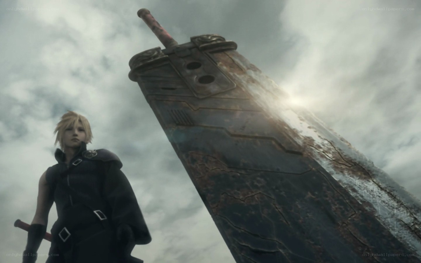 Cloud Strife with Buster Sword