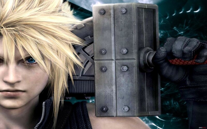 Cloud Strife with Buster Sword