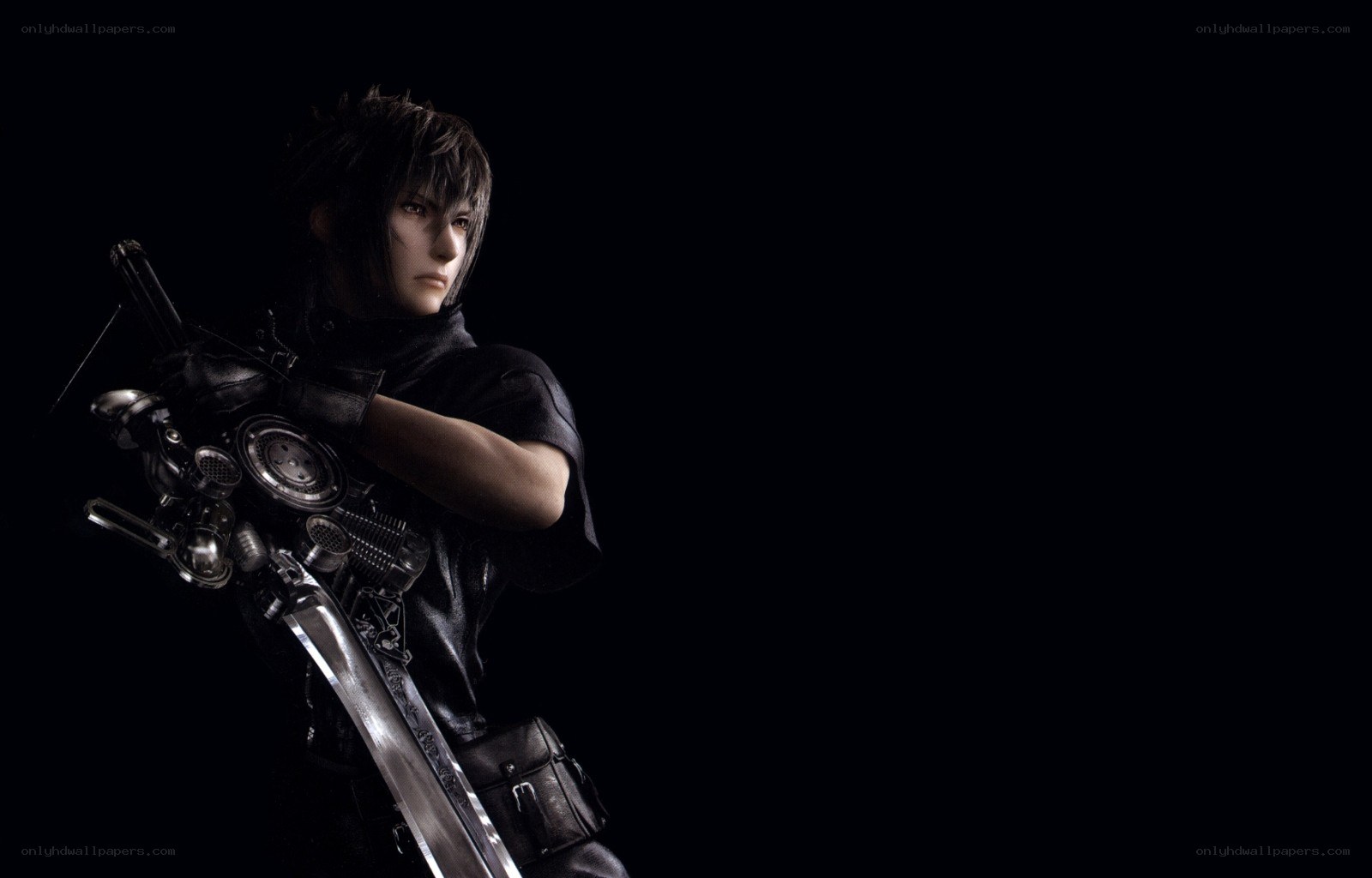Cloud Strife with Buster Sword