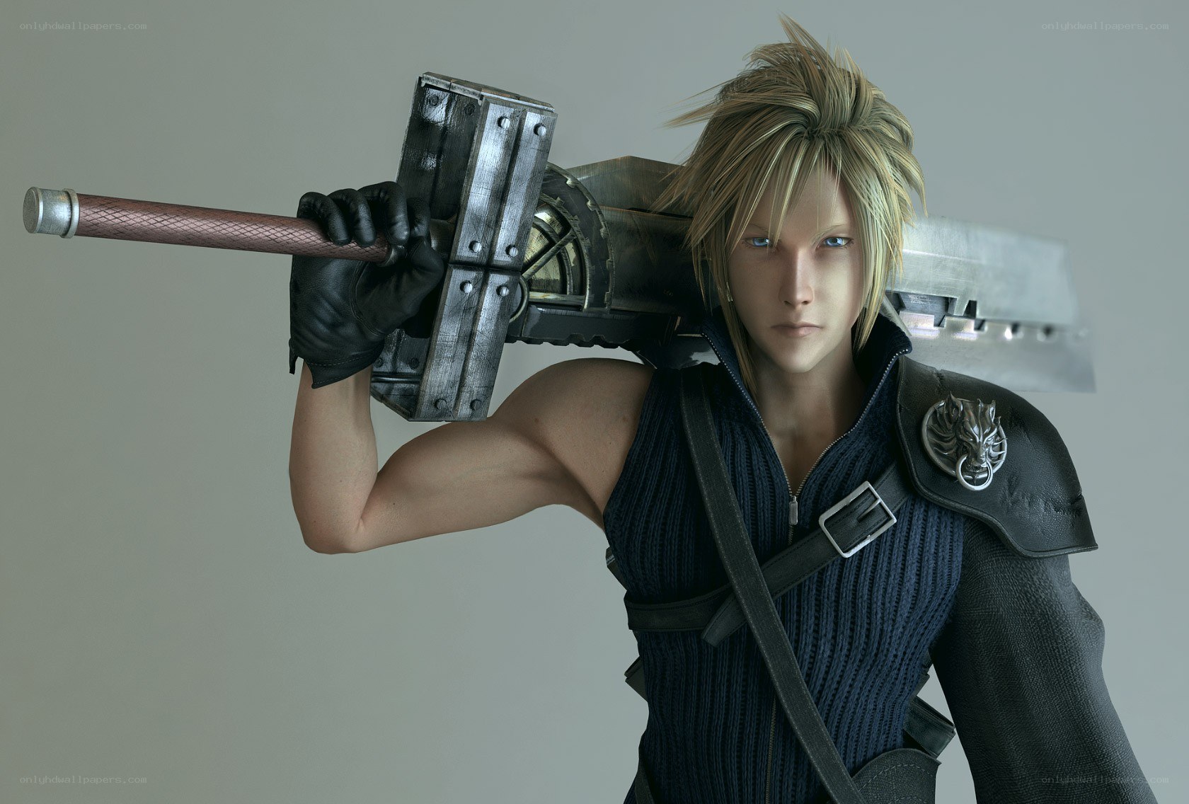 Cloud Strife with Buster Sword