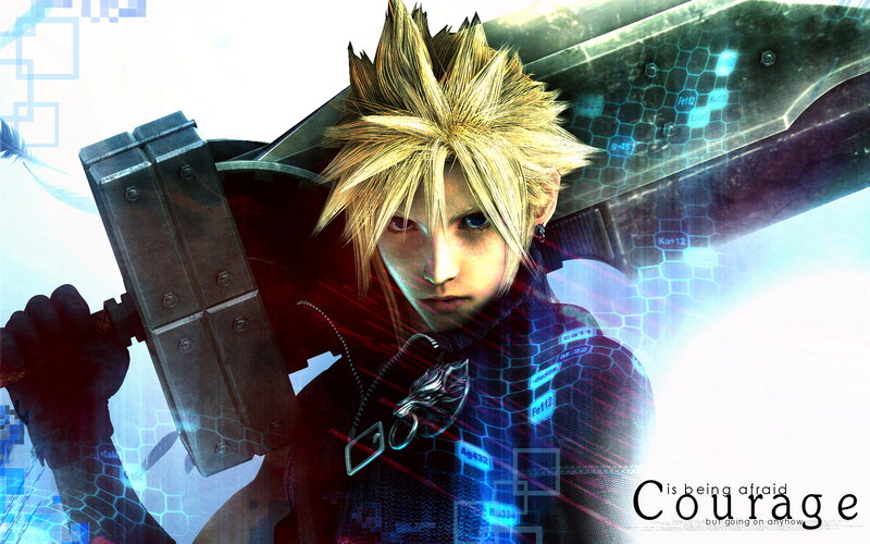 Cloud Strife with Sword