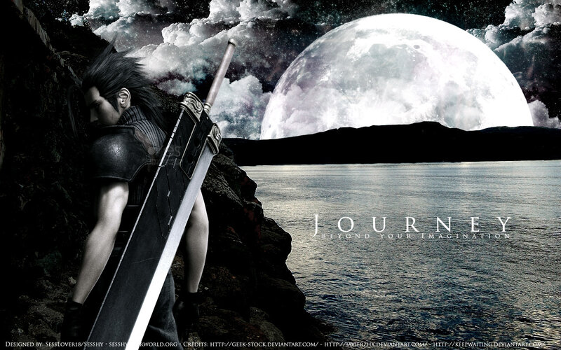 Cloud with a sword