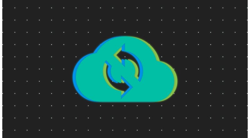 Cloud with Arrows Icon