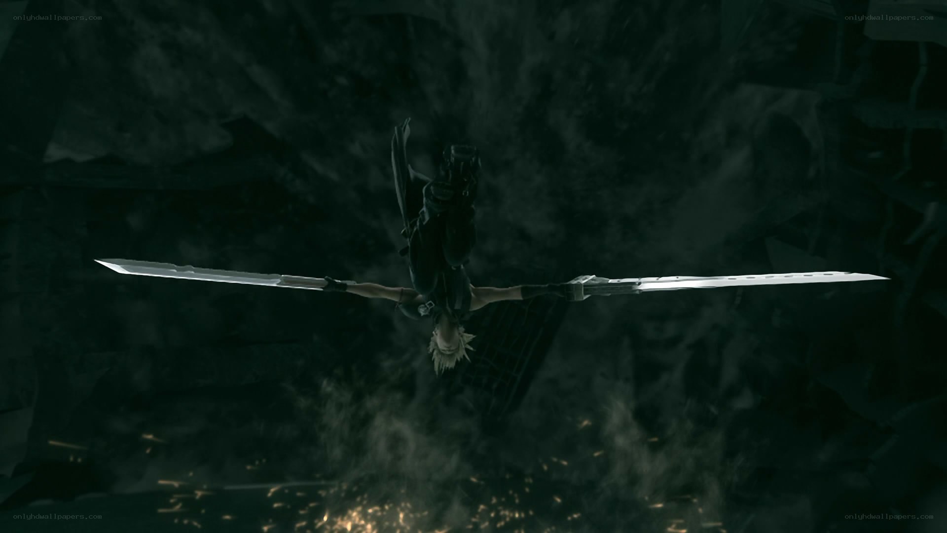 Cloud with buster sword