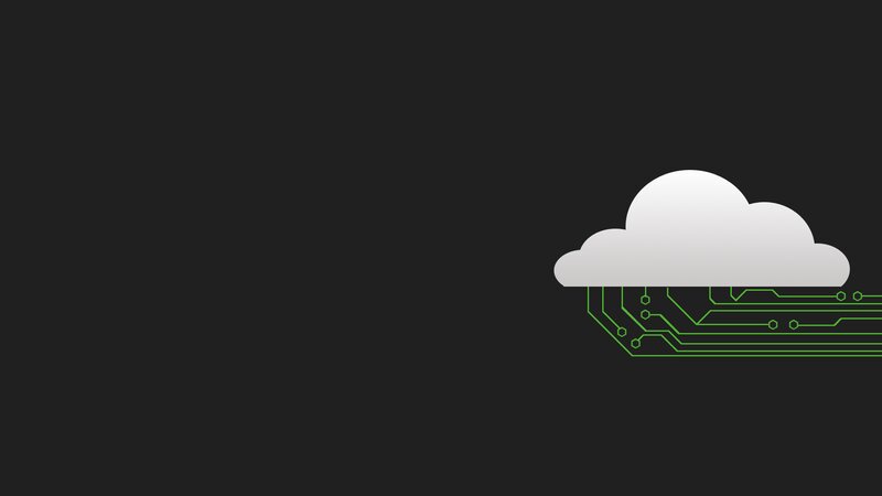 Cloud with Circuit Board