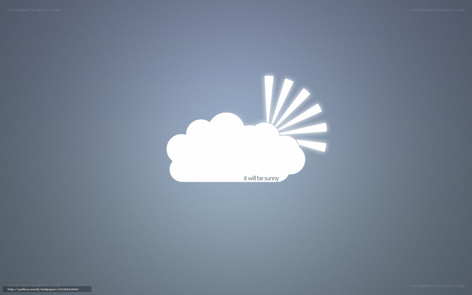cloud with sun rays