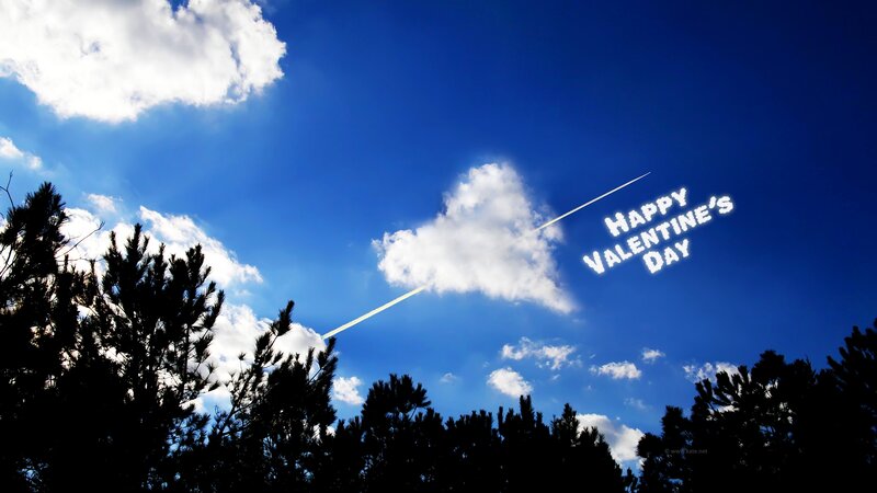 Cloud with Text in Sky
