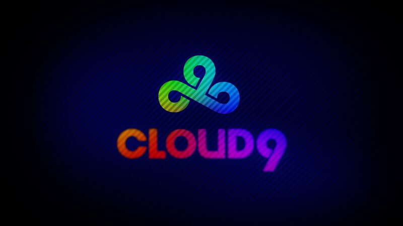 Cloud9 Logo — Blue, Dark