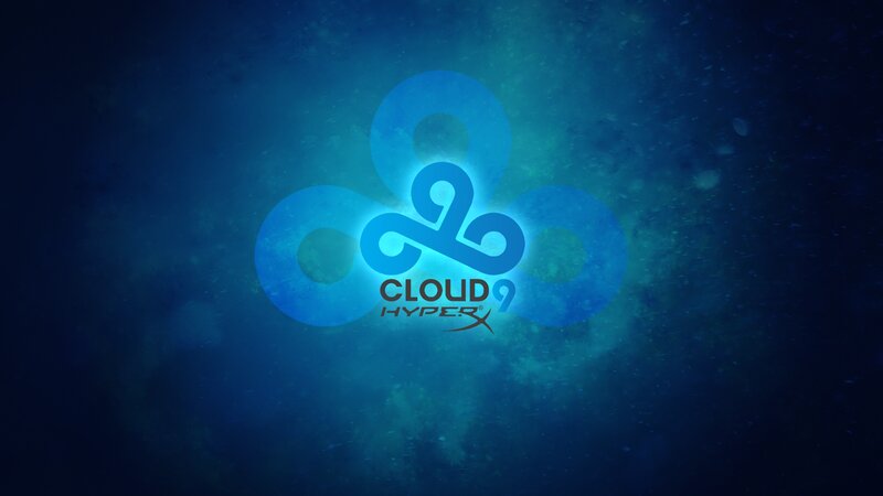Cloud9 Logo — Blue, Dramatic
