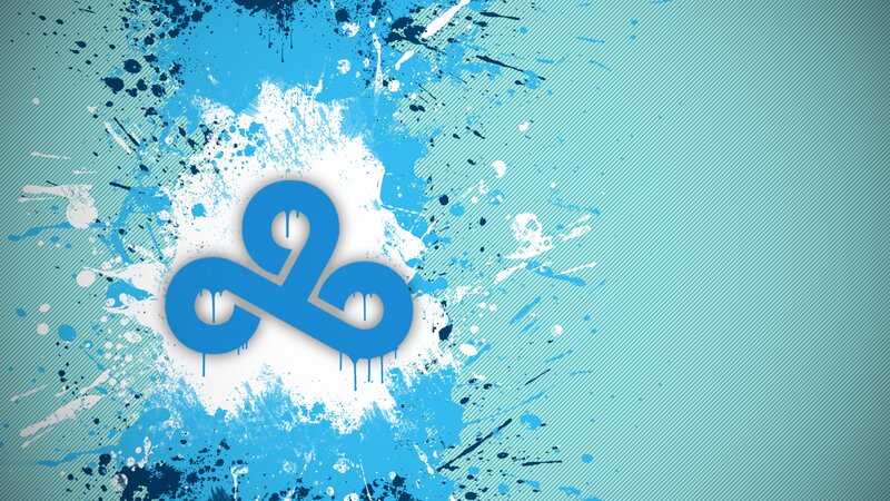 Cloud9 Logo — Blue, Energetic
