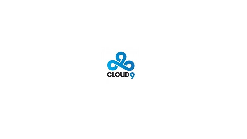 Cloud9 Logo — Blue, Minimalist, Vector Art