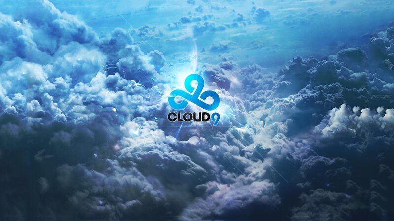 Cloud9 Logo in Sky — Blue