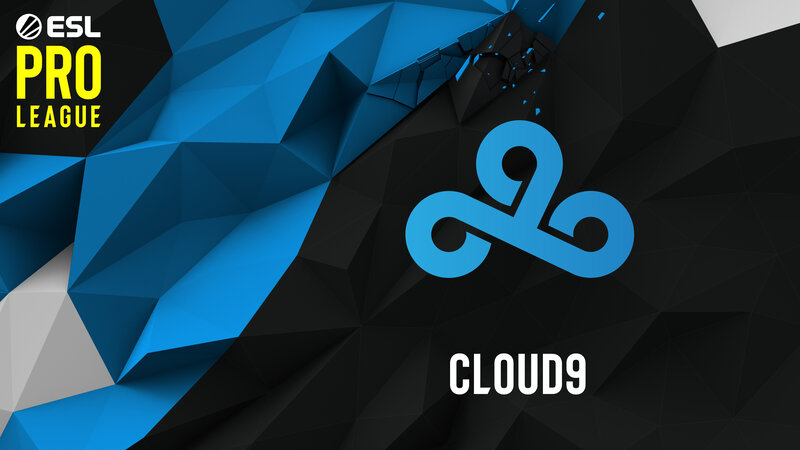 Cloud9 Logo on Abstract Background