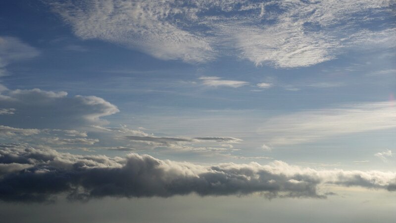 Clouds Above Clouds — Blue