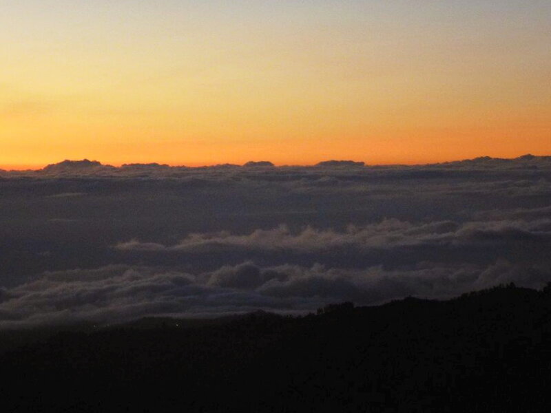 Clouds Above Mountain