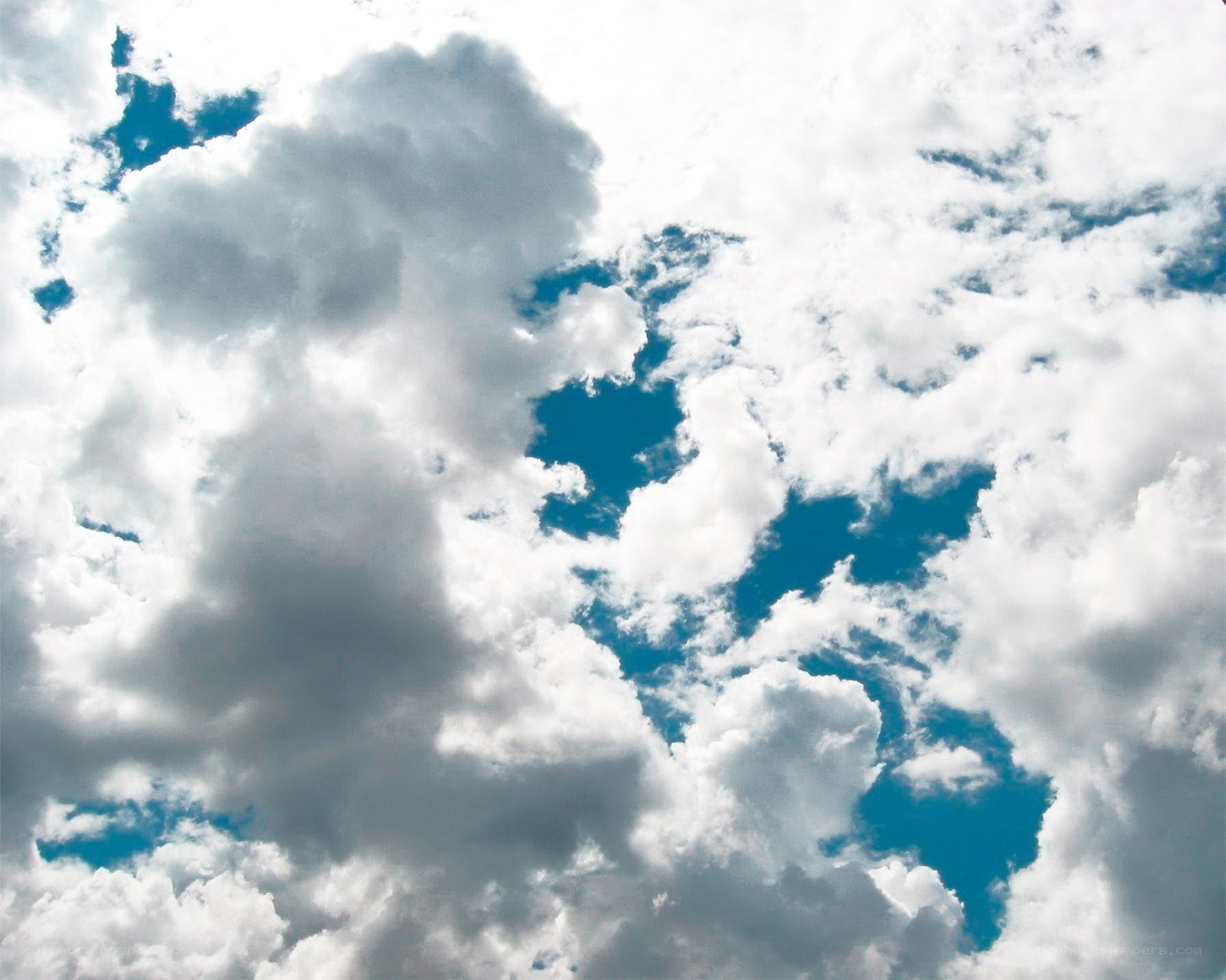 Clouds against blue sky
