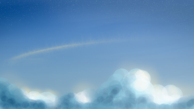 Clouds and Contrail