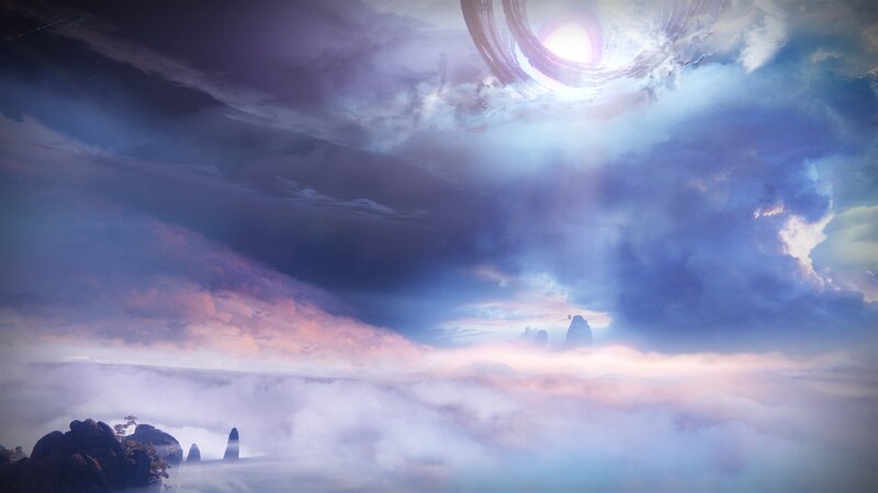 Clouds and Rock Formations