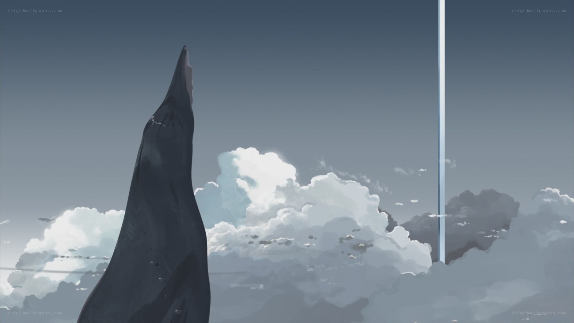 clouds and spires