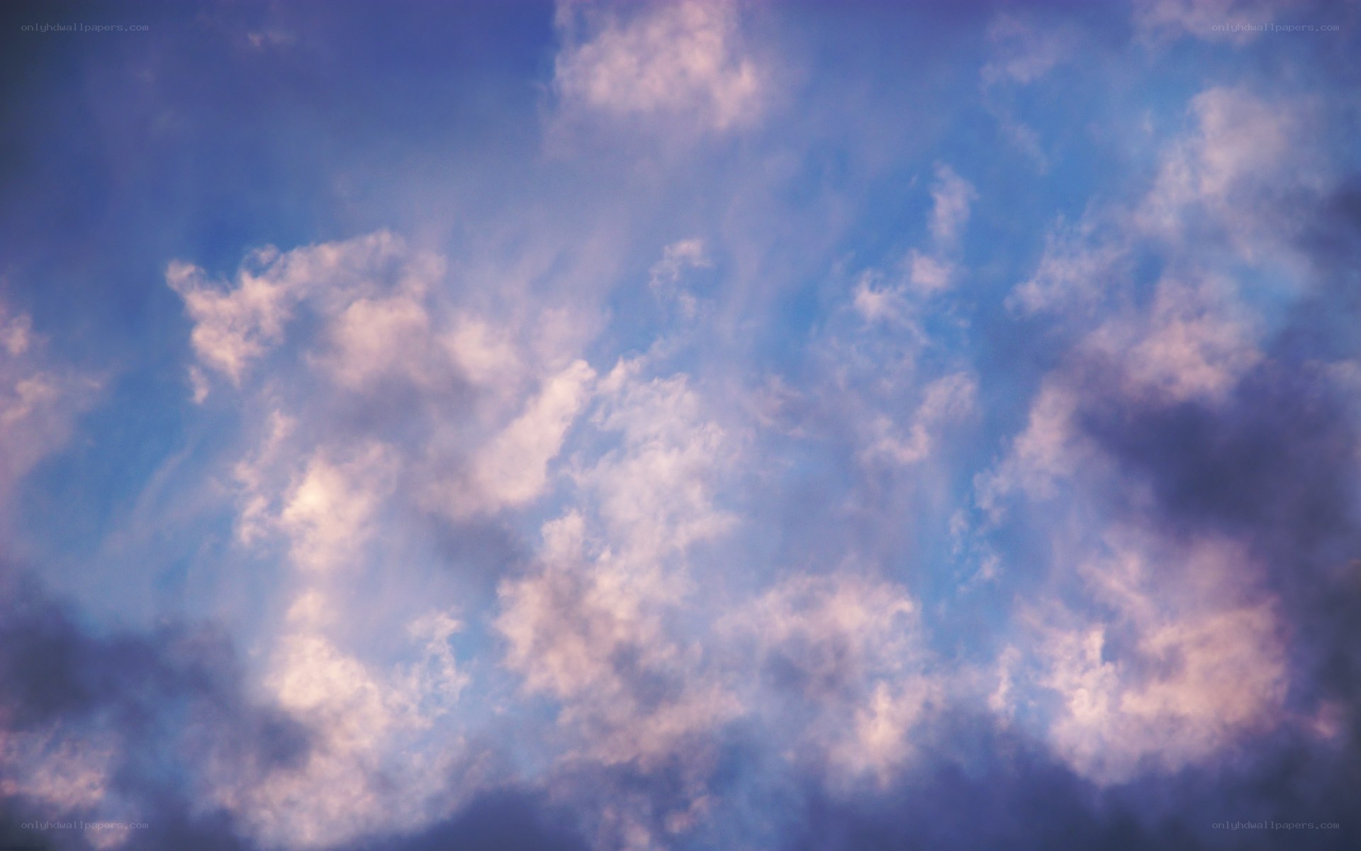 clouds at dusk