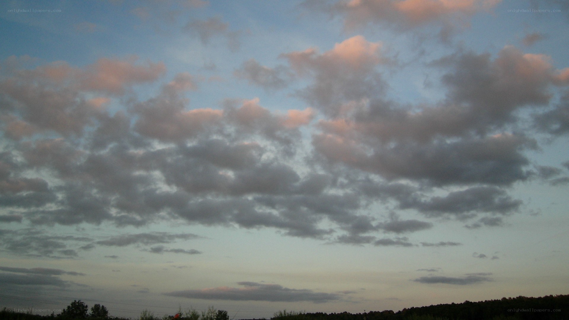 clouds at dusk