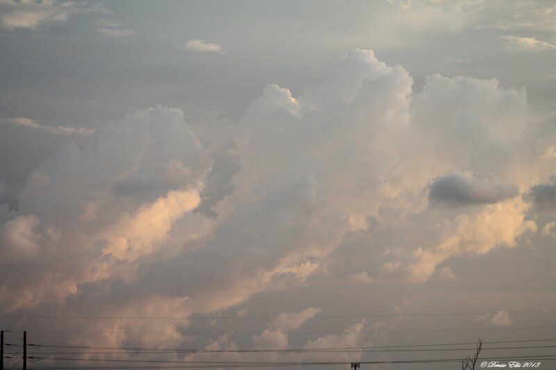 Clouds at Dusk — Gray, Dramatic
