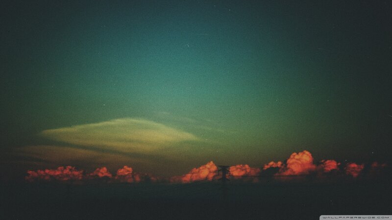 Clouds at Dusk — Green
